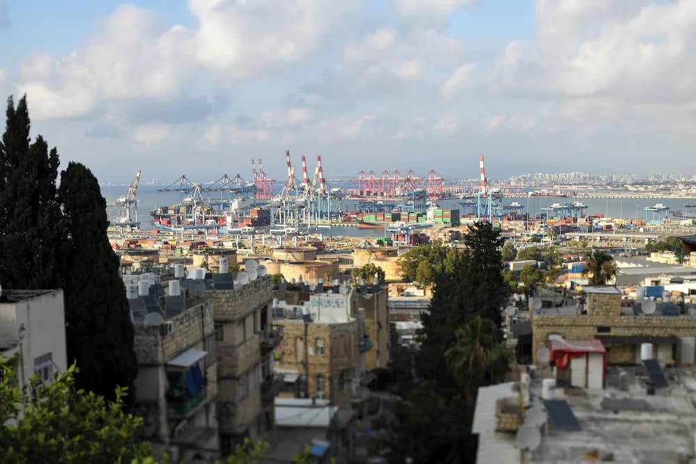 City view from property