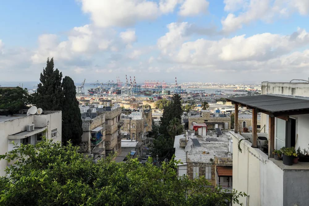 City view from property