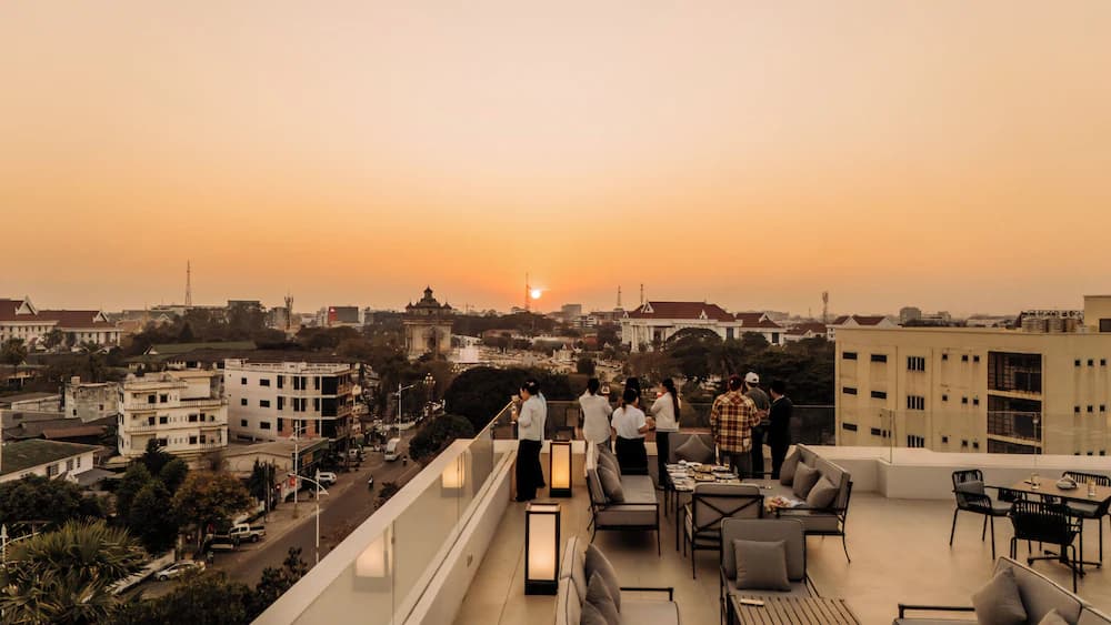 Rooftop terrace