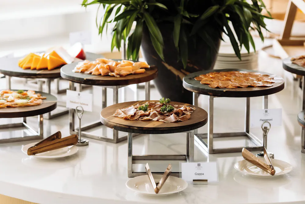 Breakfast buffet