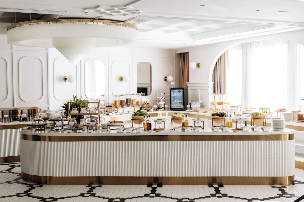 Breakfast buffet