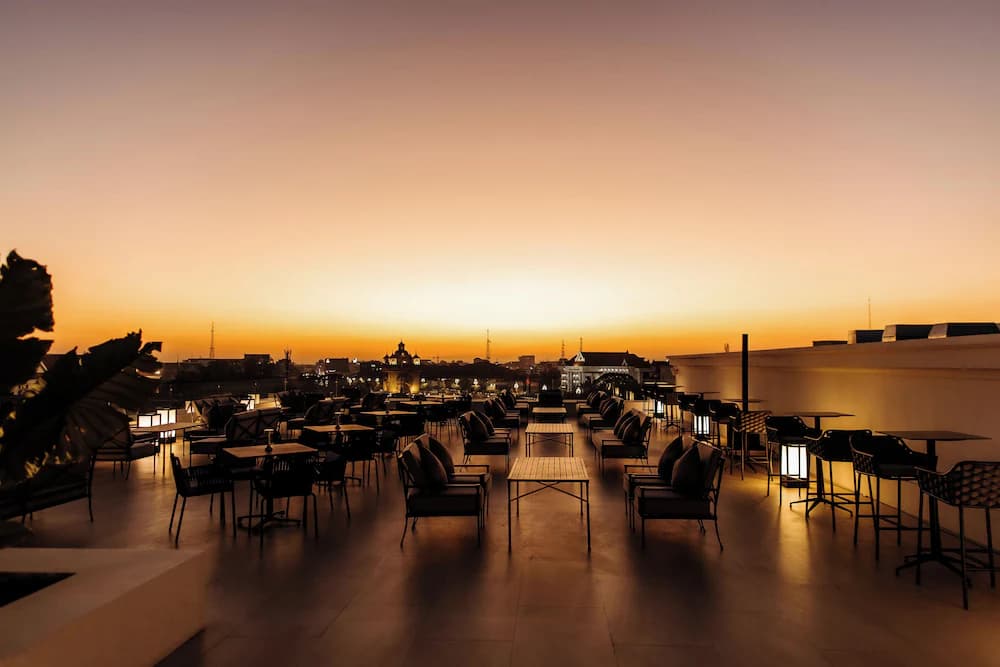 Rooftop terrace