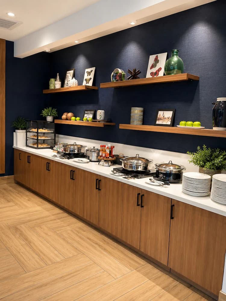 Breakfast area