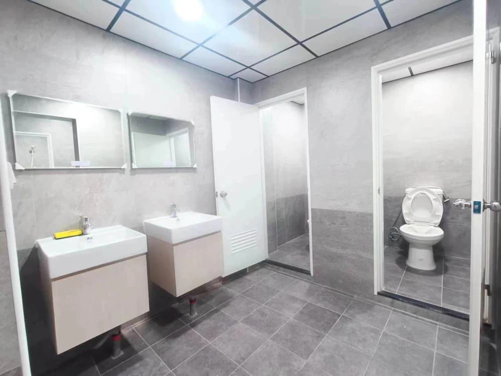 Shared bathroom