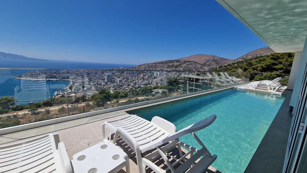 Rooftop pool
