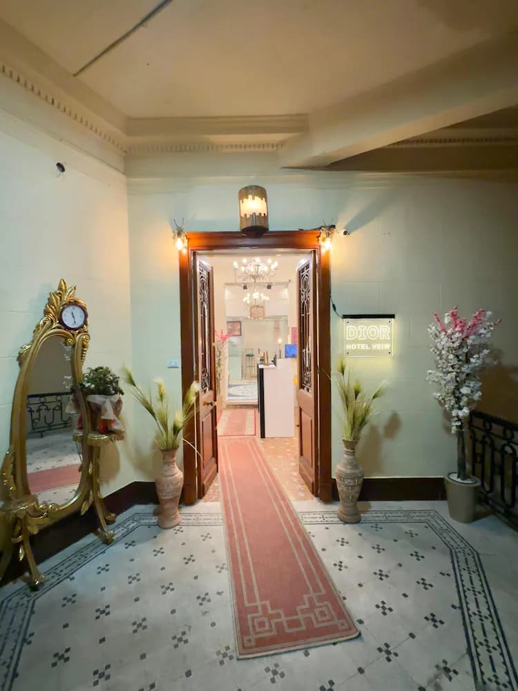 Interior entrance