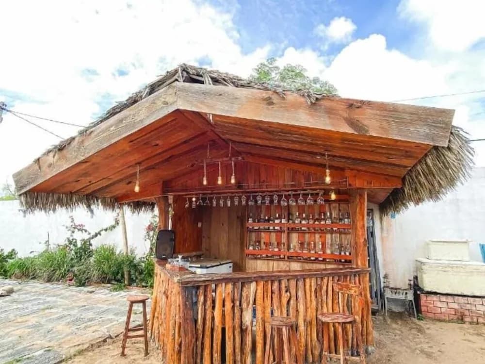 Poolside bar