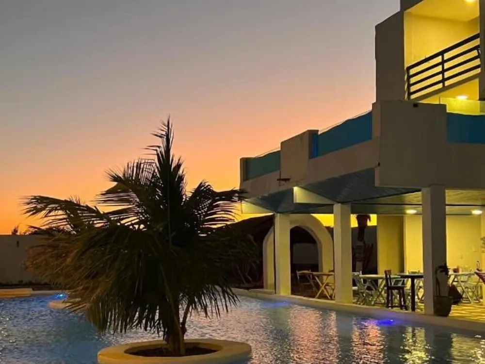 Front of property - evening/night