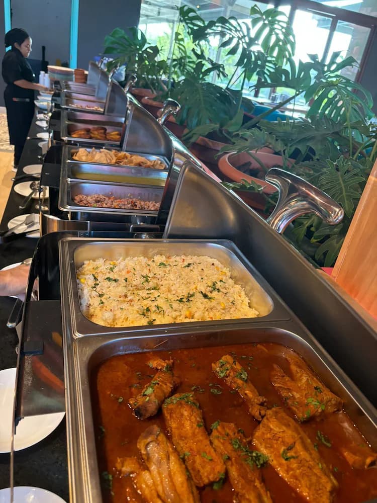Breakfast buffet