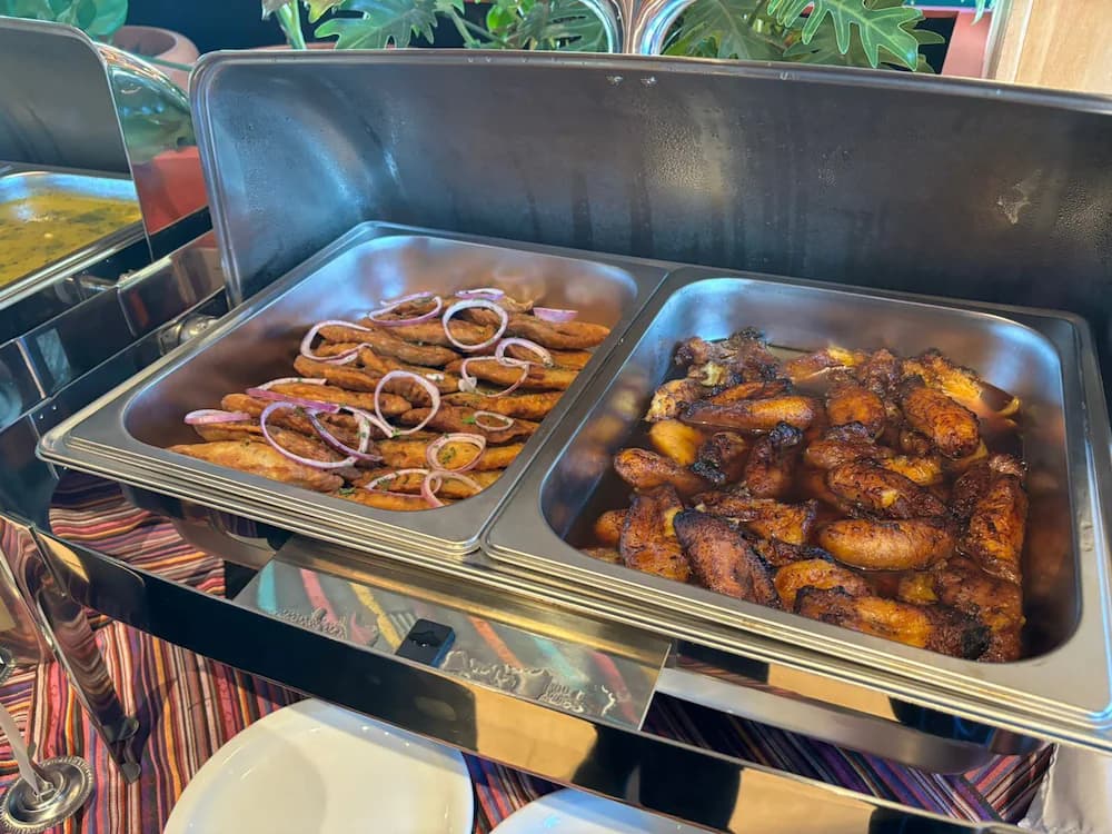 Breakfast buffet