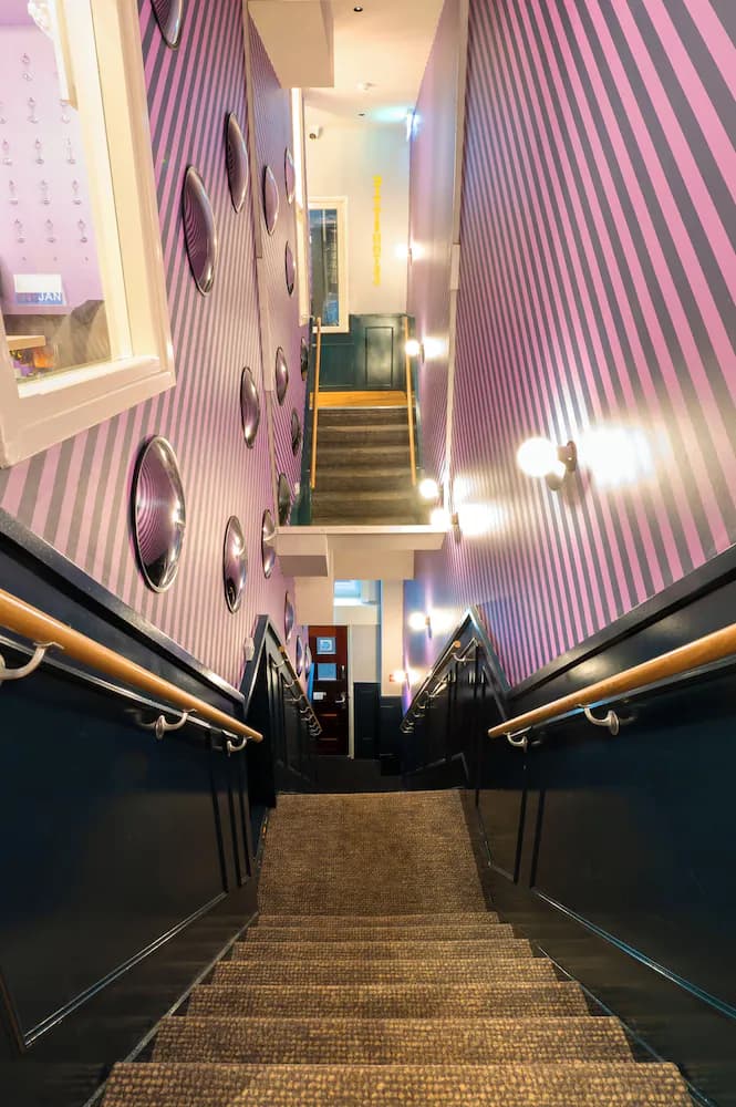 Interior entrance