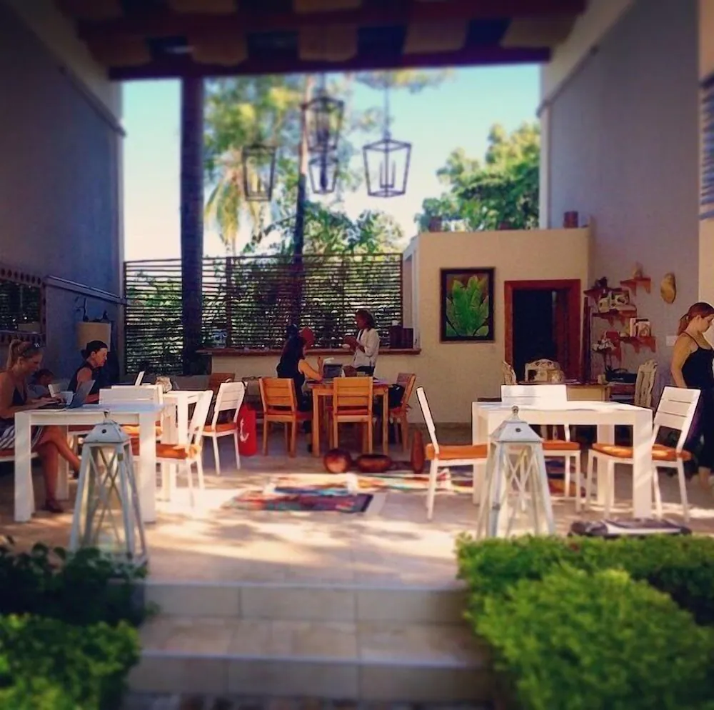 Breakfast area