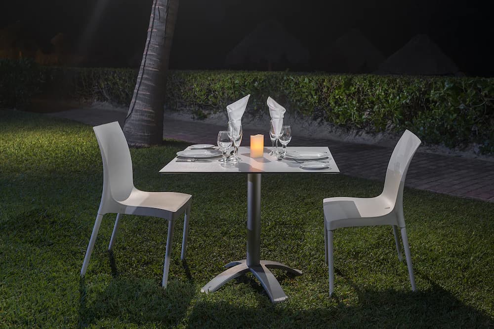 Couples dining