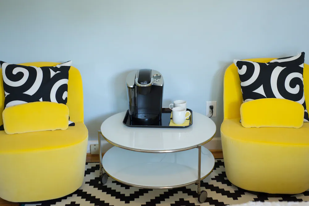 Lobby sitting area