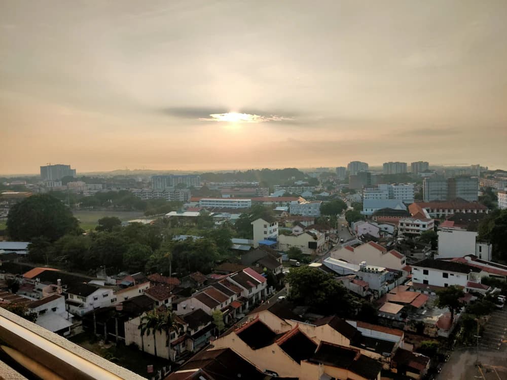City view from property