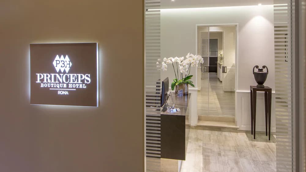 Interior entrance