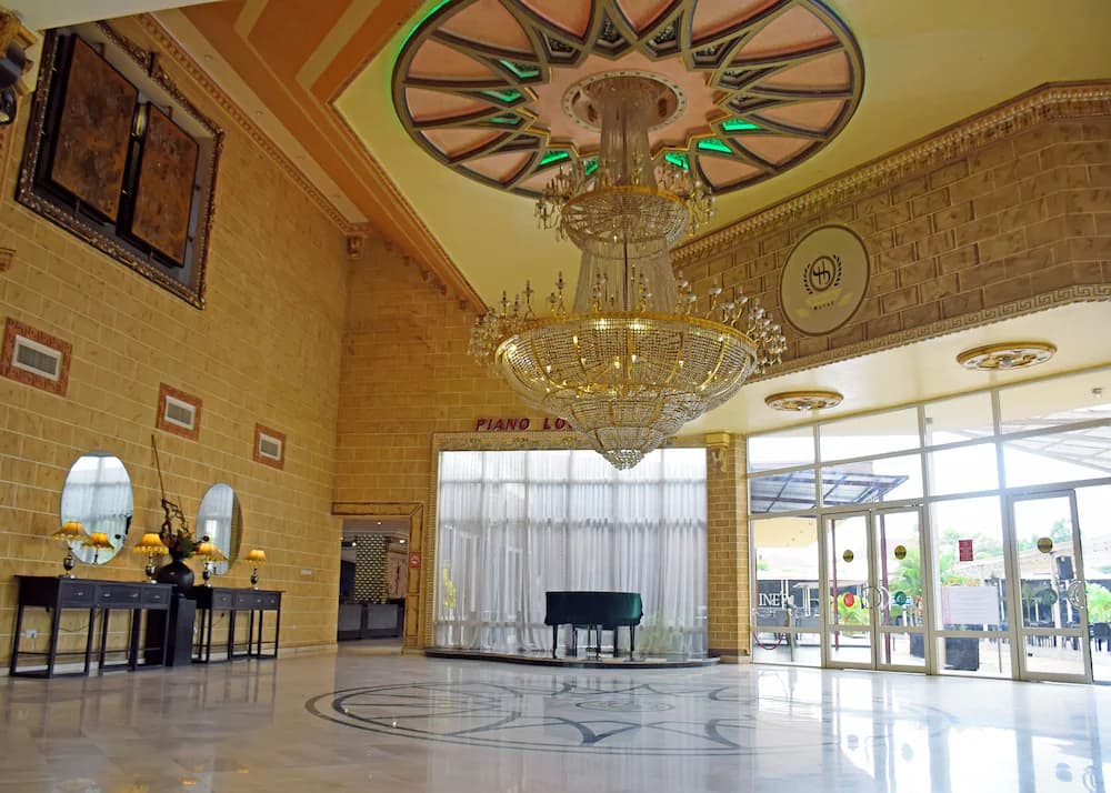 Lobby sitting area