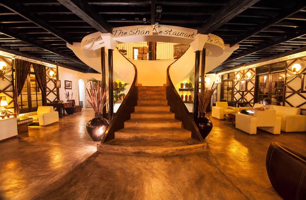 Interior entrance