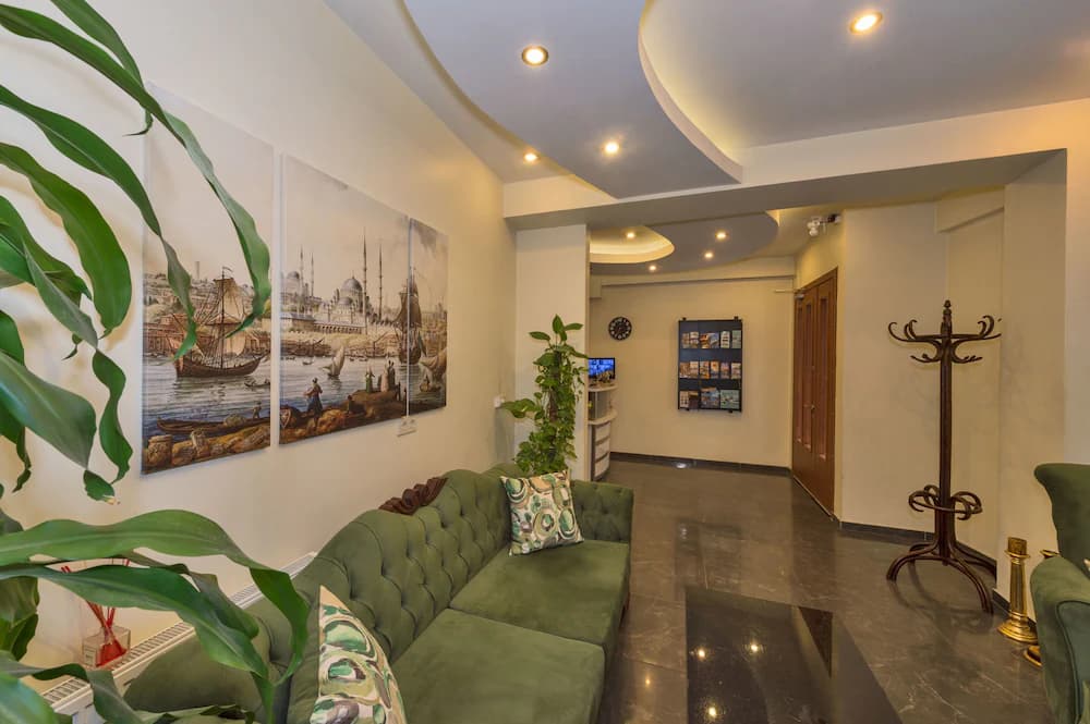 Lobby sitting area