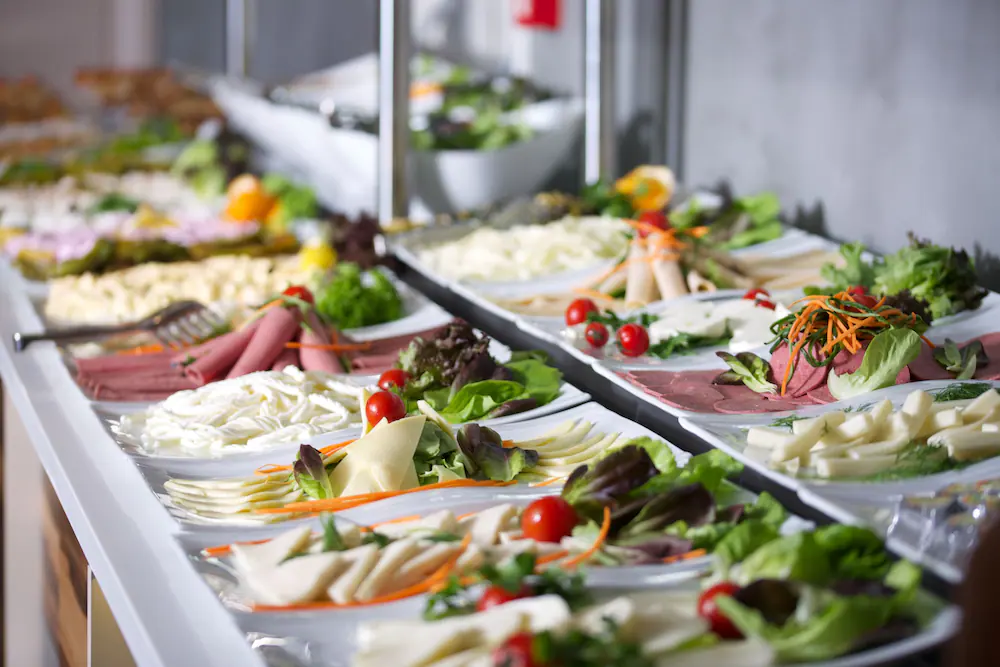 Breakfast buffet