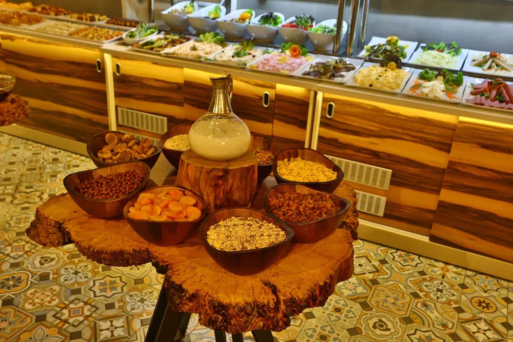 Breakfast buffet