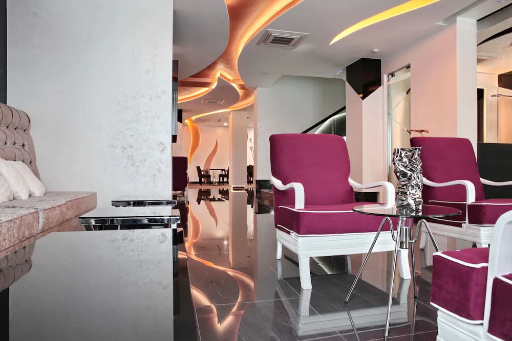 Lobby sitting area