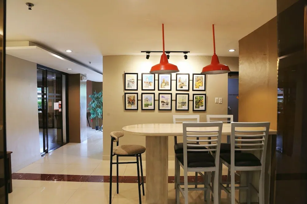 Lobby sitting area