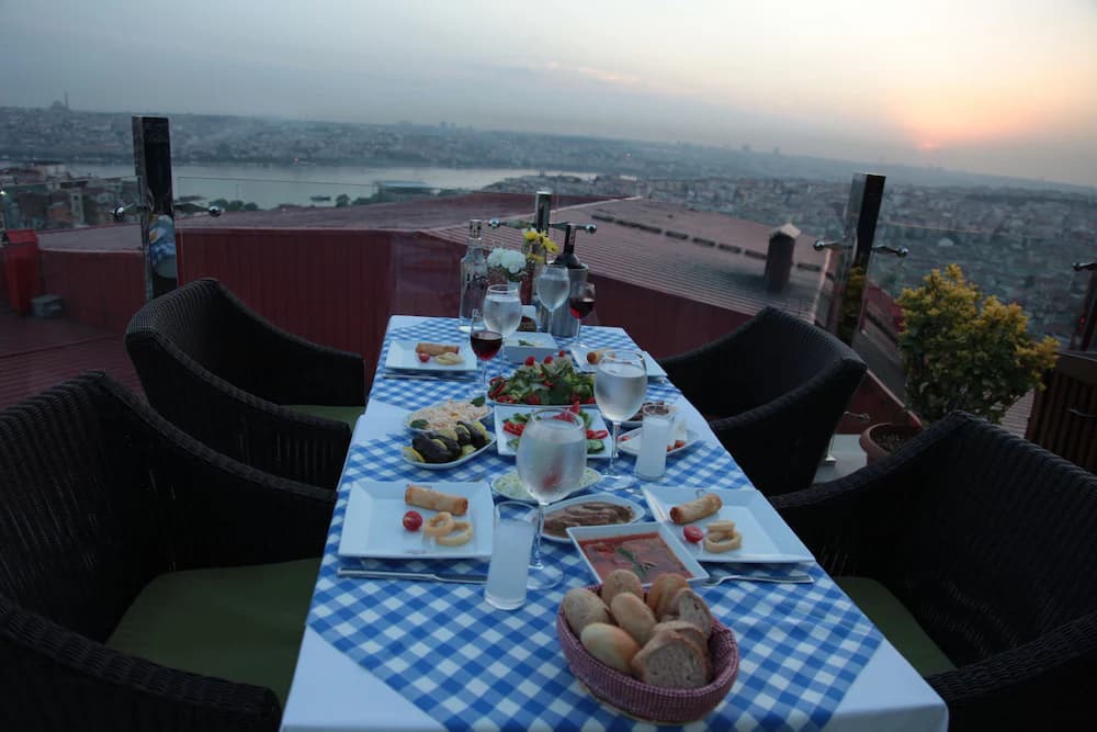 Rooftop terrace