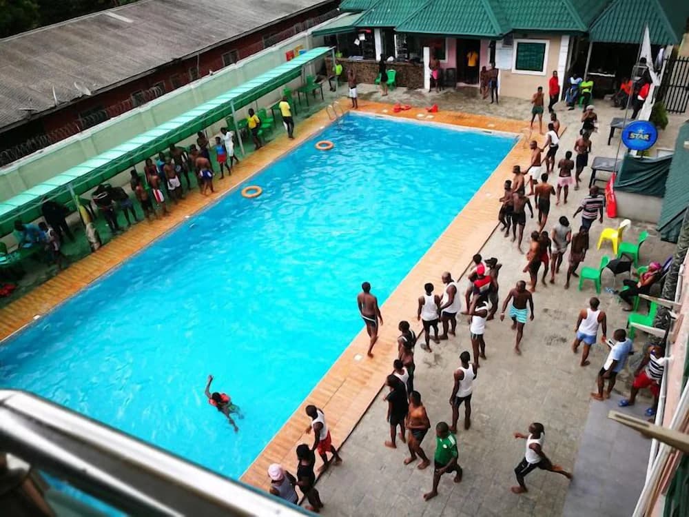 Outdoor pool