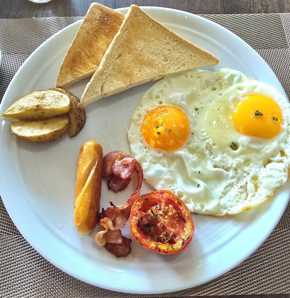 Breakfast buffet