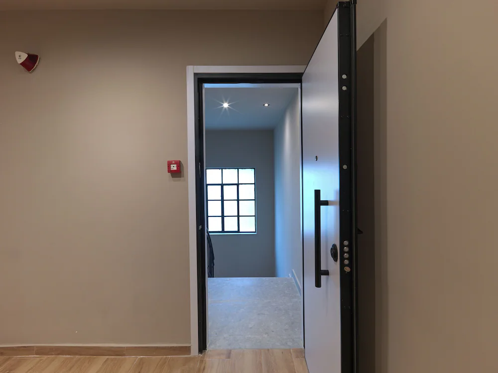 Interior entrance