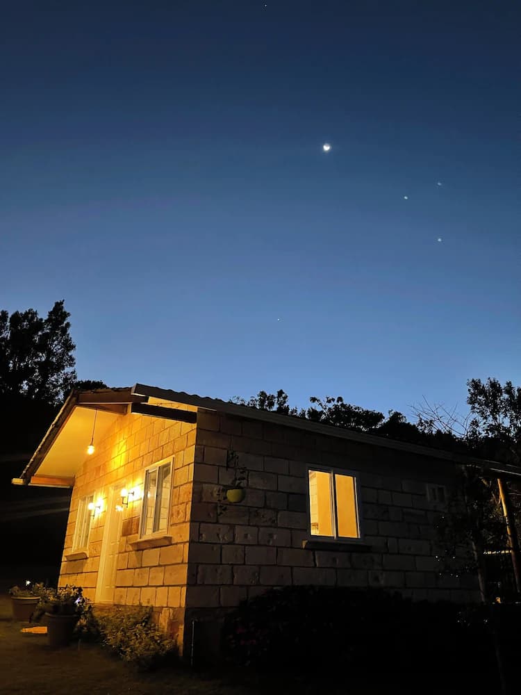 Front of property - evening/night