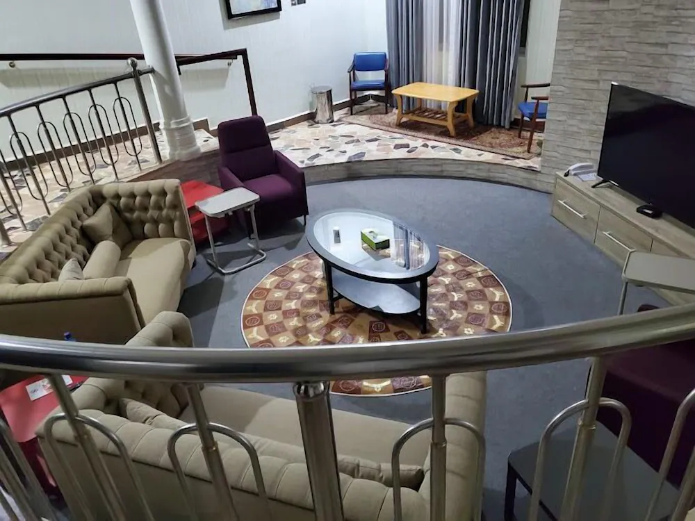 Lobby sitting area