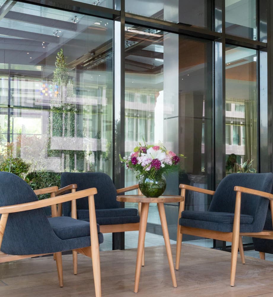 Lobby sitting area