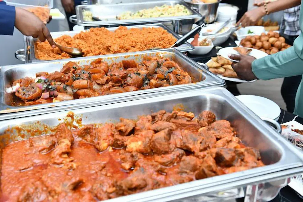 Breakfast buffet