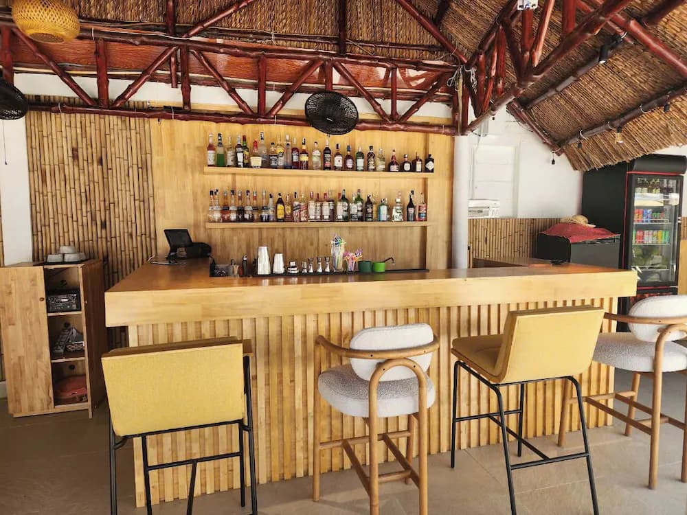 Poolside bar