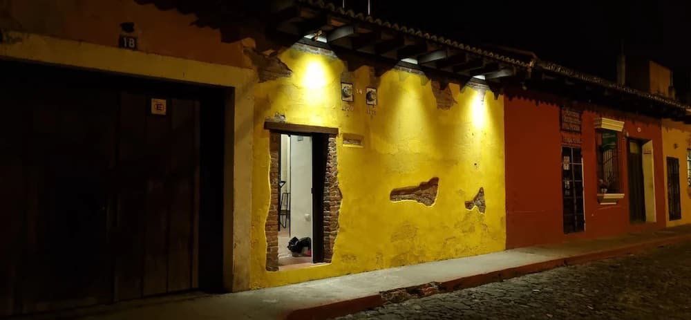 Front of property - evening/night