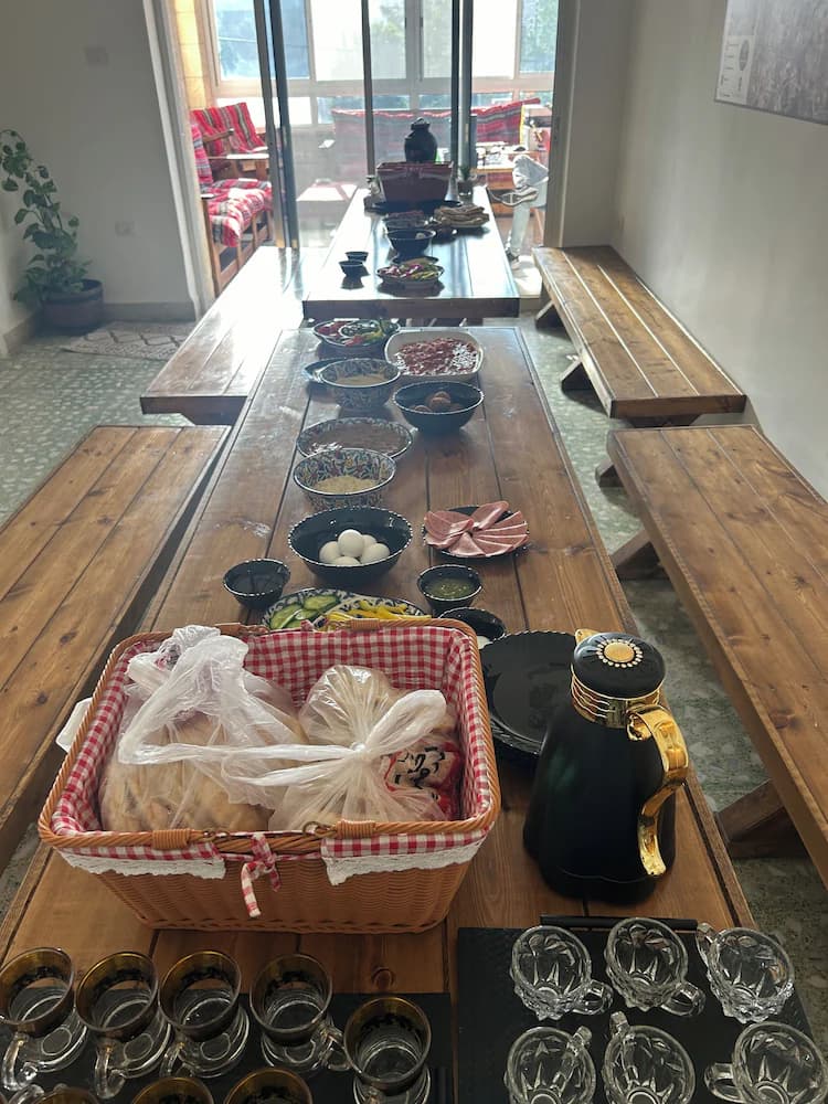 Breakfast area