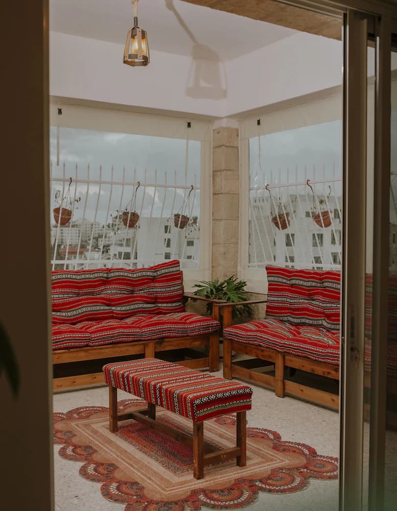 Lobby sitting area