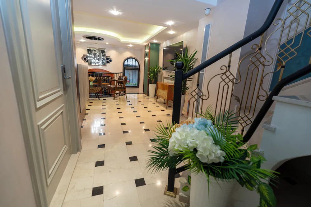 Lobby sitting area