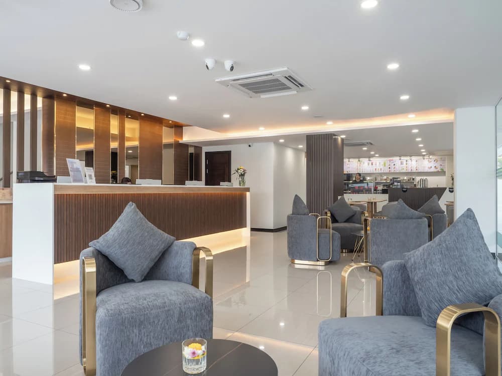 Lobby sitting area