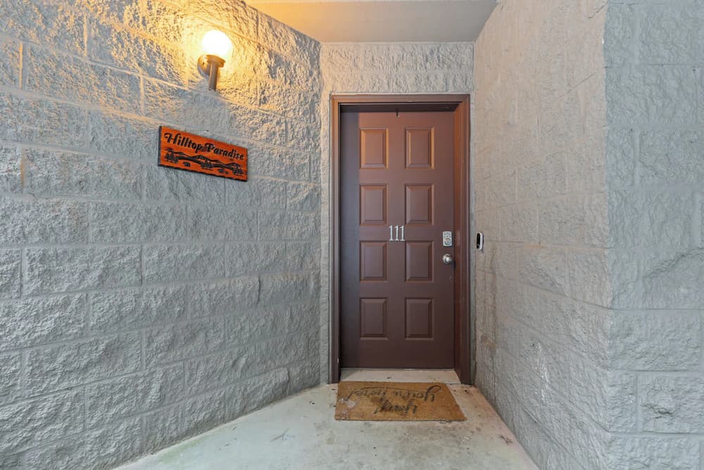 Interior entrance