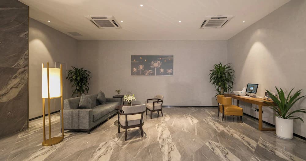 Lobby sitting area