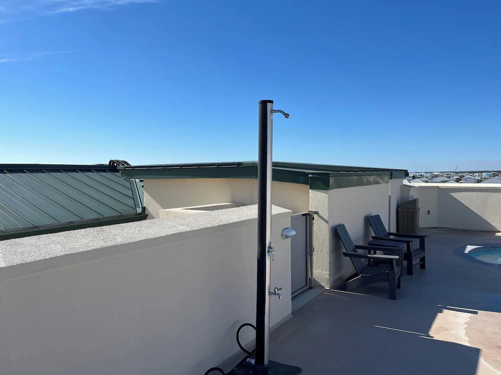 Rooftop terrace