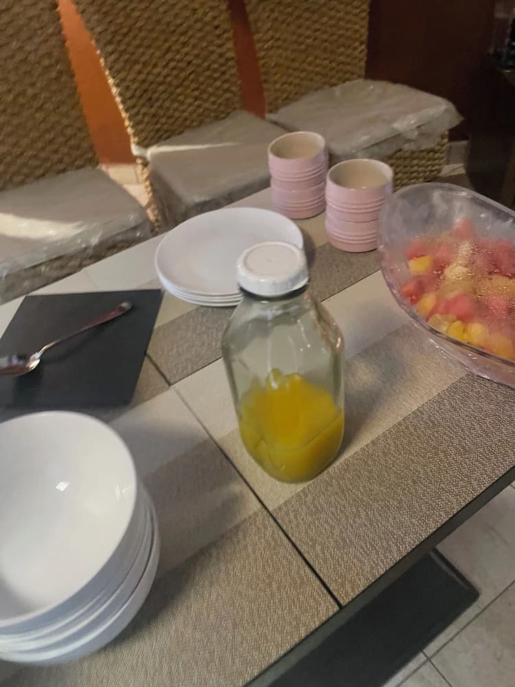 Breakfast buffet