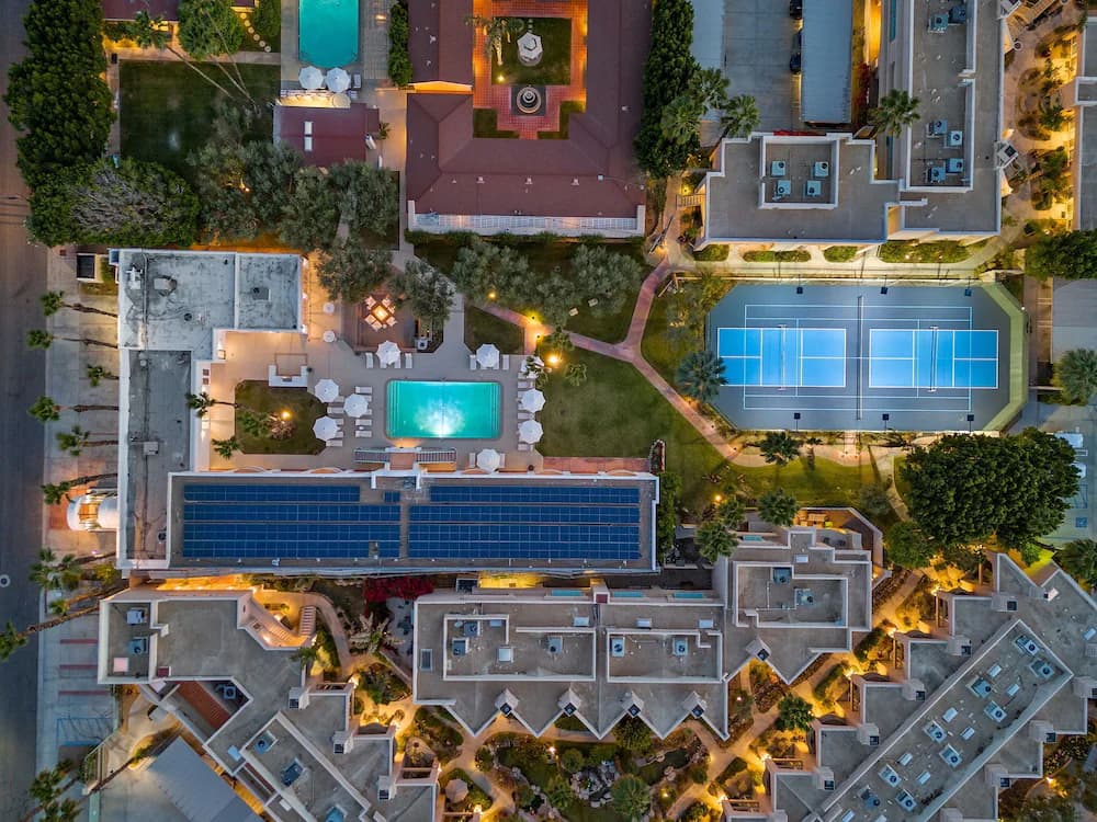 Aerial view