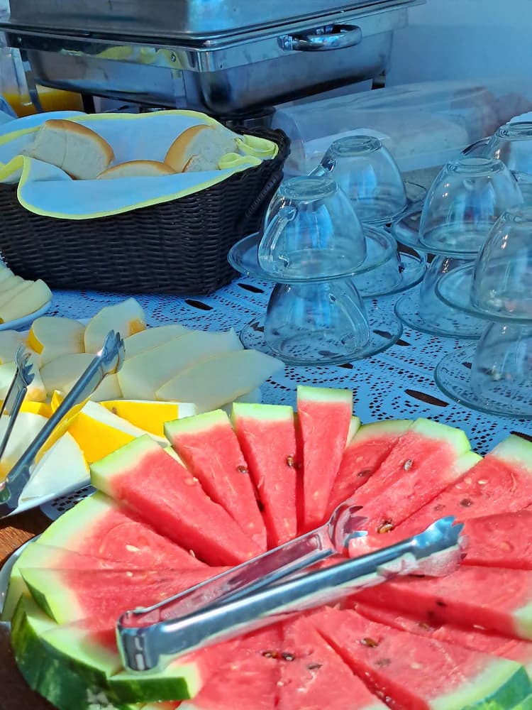 Breakfast buffet