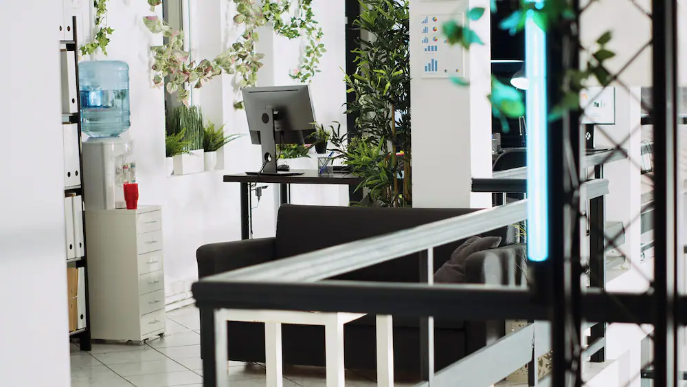 In-room business center