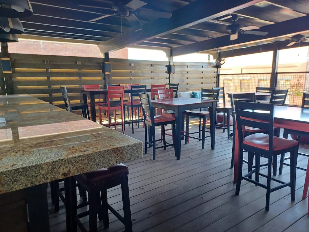 Rooftop terrace