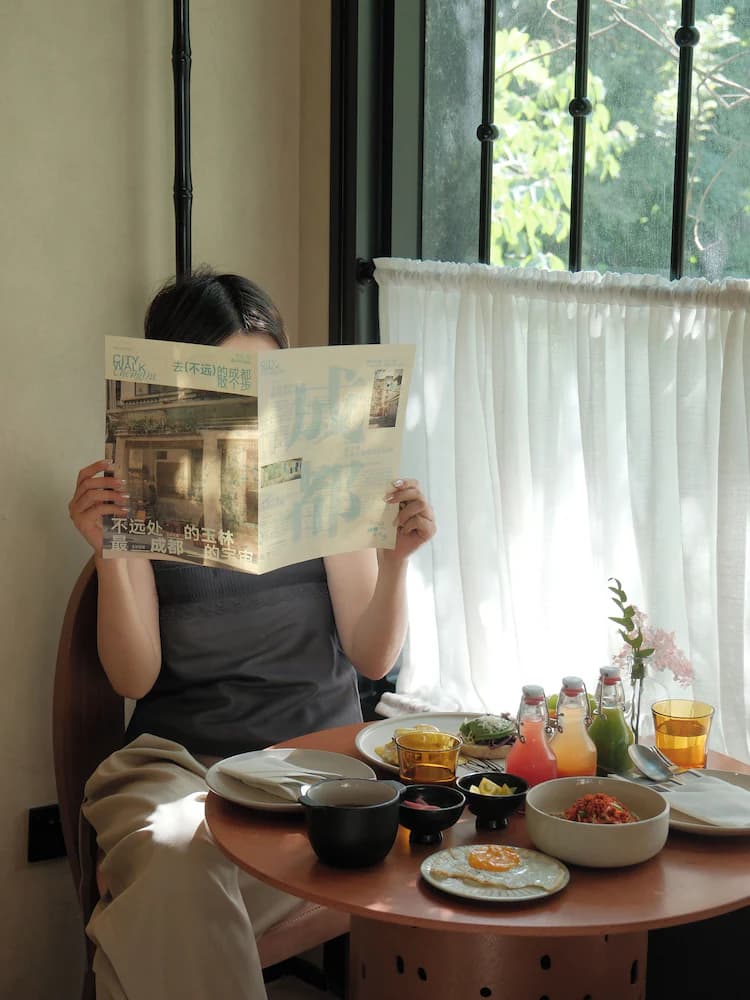 Breakfast area